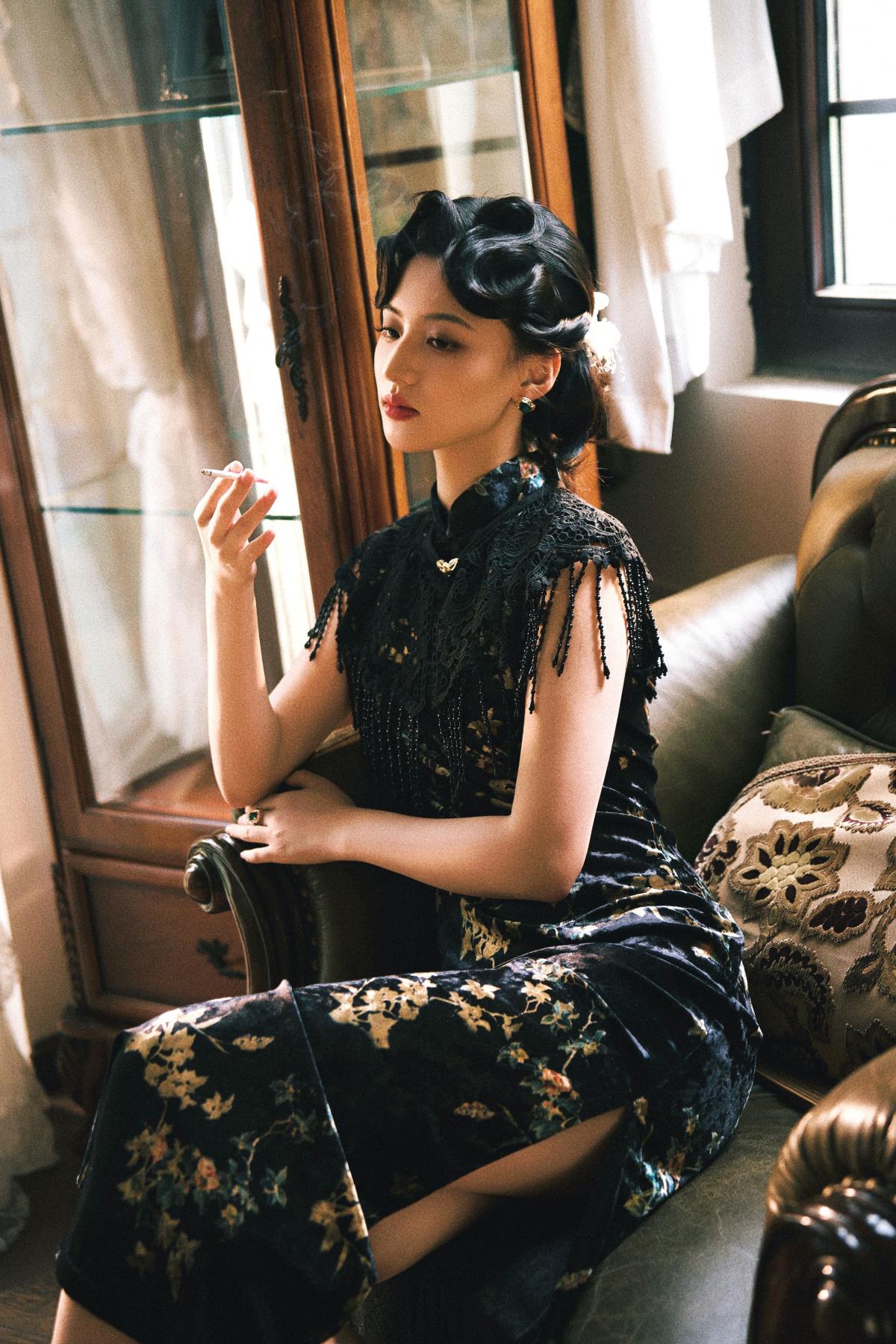 旗袍韵里，邂逅民国风情万种的“非良人”插图1