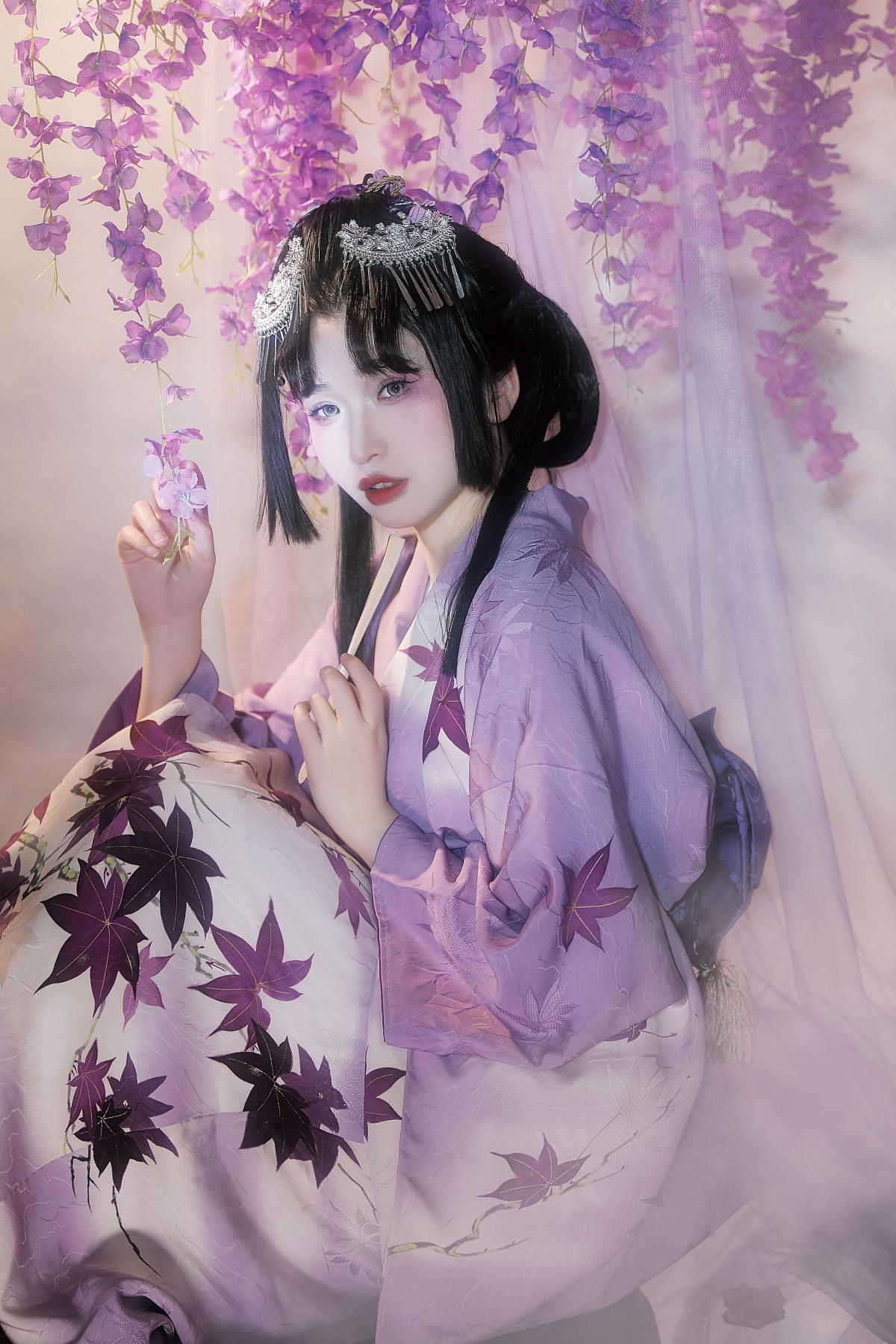 紫藤花妖的等待与和服妖姬的怅惘：她是否不再归来