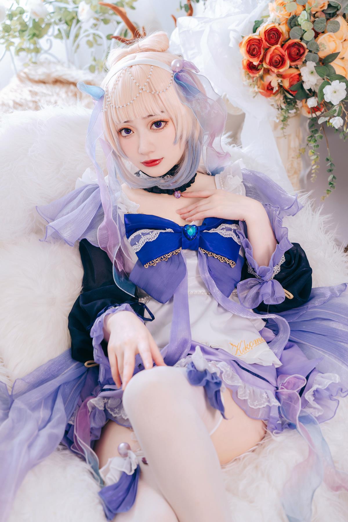 《珊瑚宫心海：稻妻海祇岛的梦幻巫女与美少女 COS 之韵》