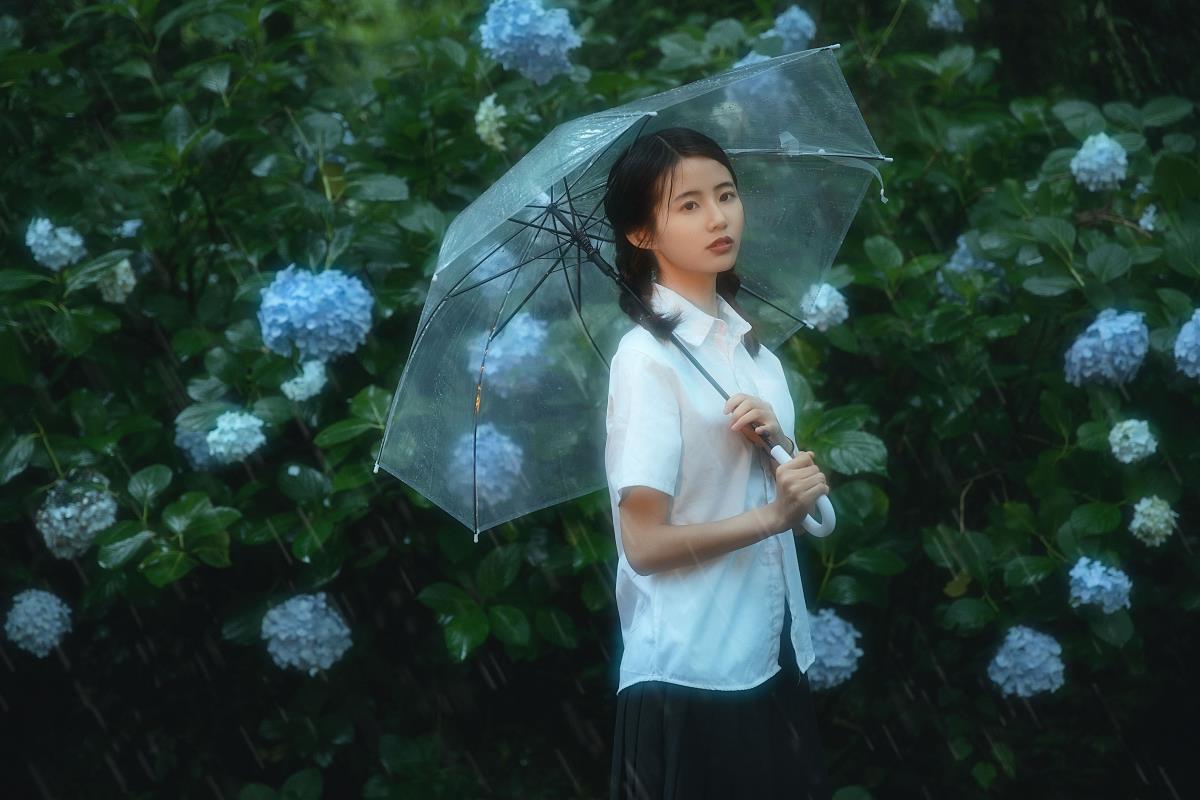 雨落诗笺，读尽时光落花下的早春绿意与伤感唯美治愈