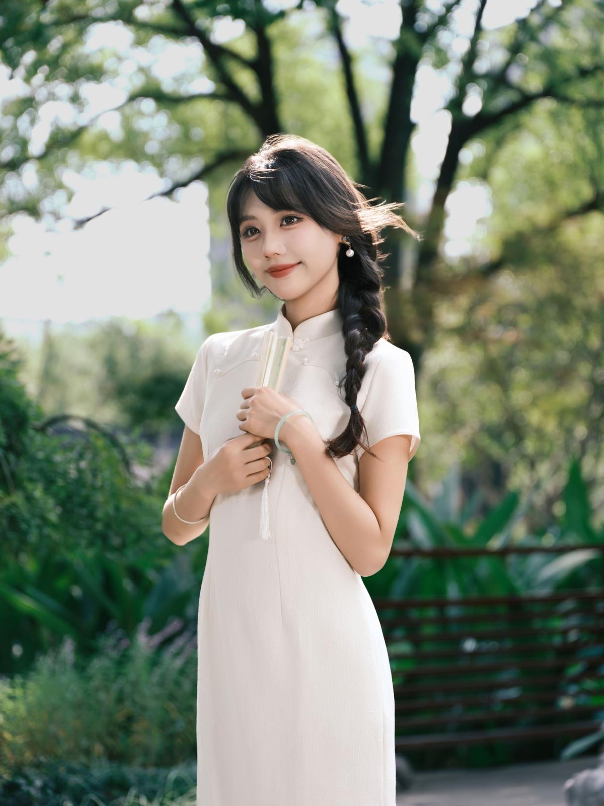 那年夏天，旗袍轻舞忆清纯国风之美