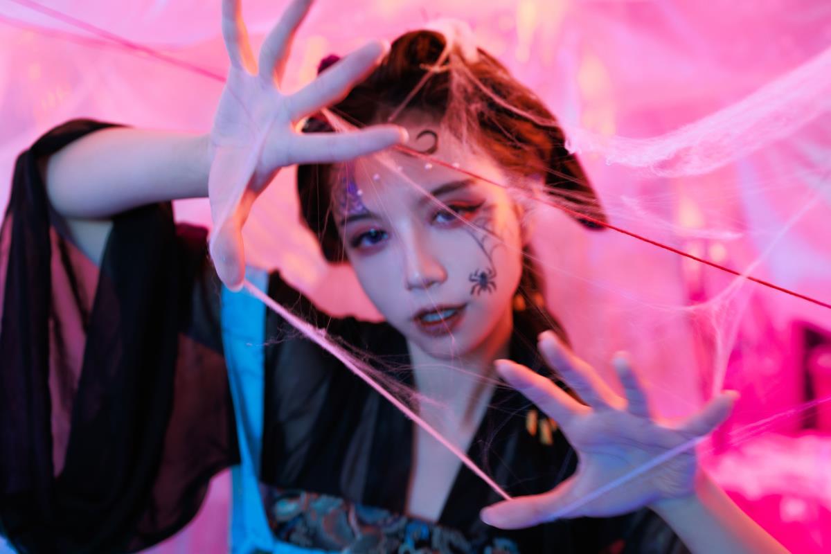 盘丝洞：一组玄幻情绪风汉服写真