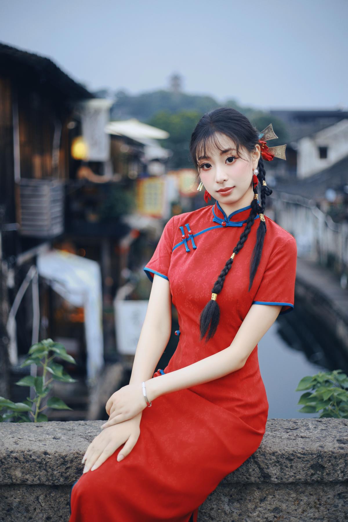 书圣故里：江南水乡旗袍韵，中式优雅风情长