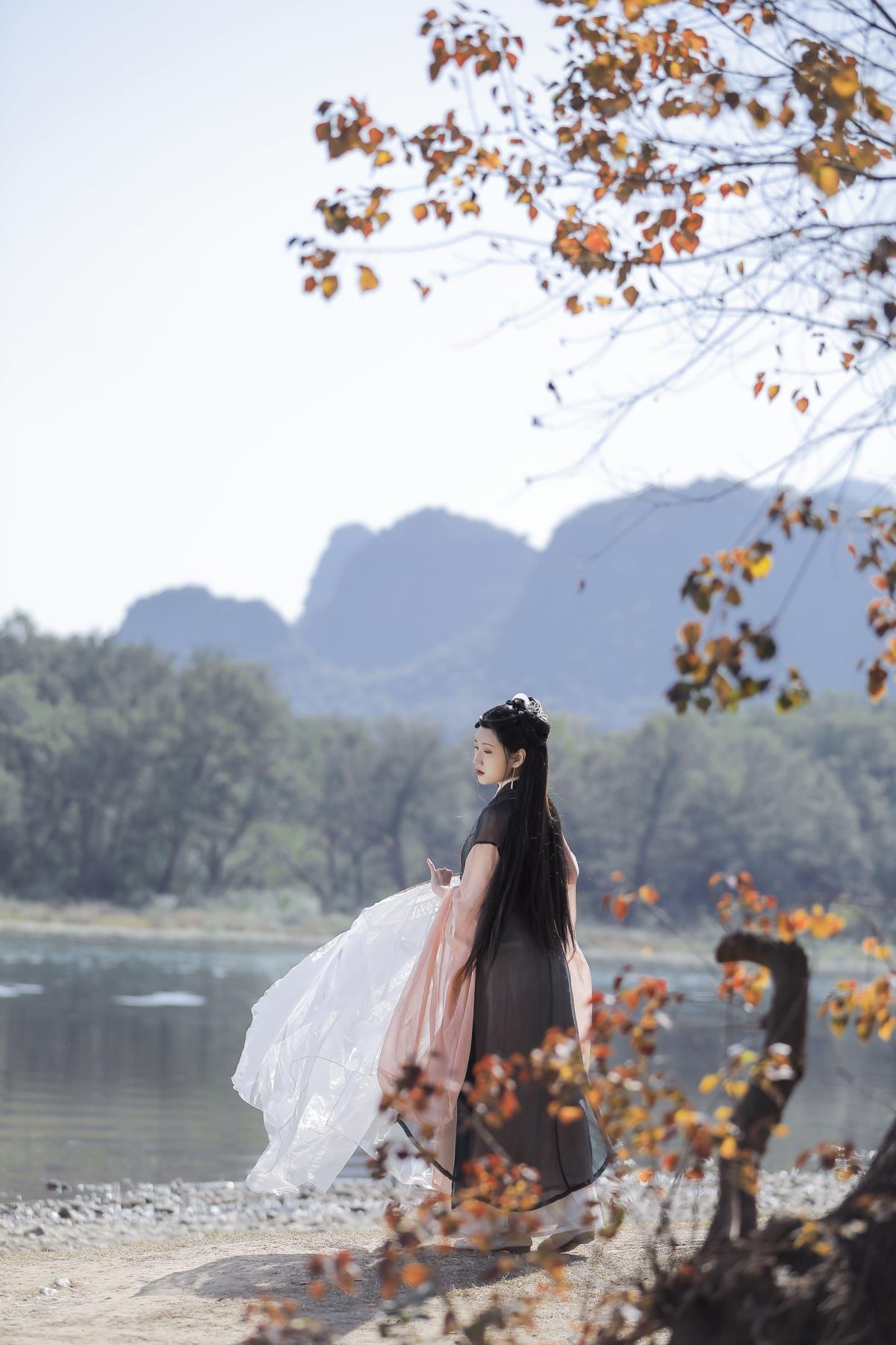 《秋前萍花老，梧叶黄时听问道，何处觅潇湘》 古风版：《秋临萍花谢，梧叶飘黄听问道，潇湘何处寻》 文艺版：《秋前萍花渐老，梧叶泛黄之际，谁在问道，潇湘又在何方》