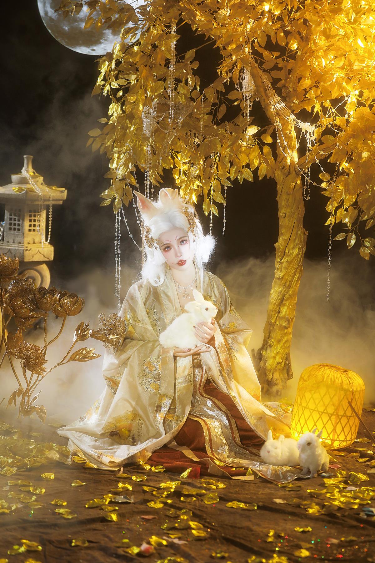 仙官与祥瑞：财神殿的兔子之谜与小仙女的守护